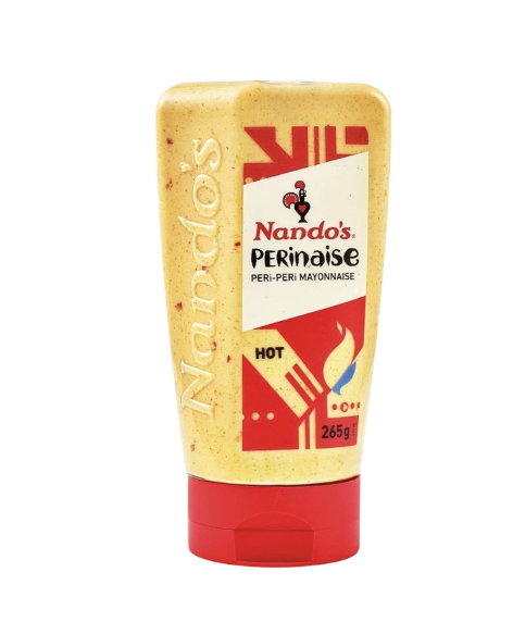 Nando's Perinaise Peri-Peri Mayonnaise Hot 265g (BB 27/06/26)
