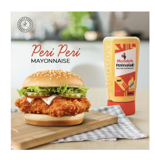 Nando's Perinaise Peri-Peri Mayonnaise Hot 265g (BB 27/06/26)