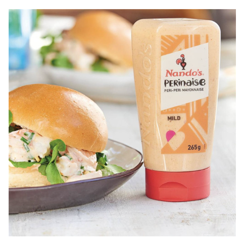 Nando's Perinaise Peri-Peri Mayonnaise Mild 265g (BB 27/06/26)