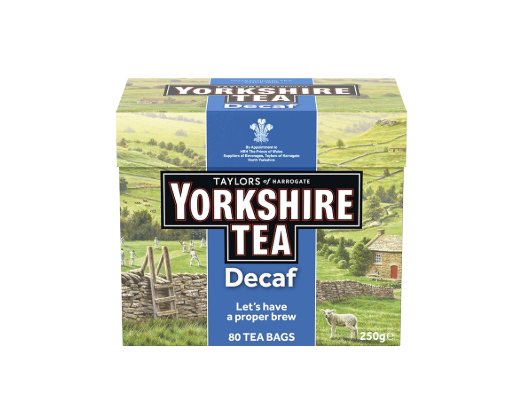 Yorkshire Tea Decaf 80 Bags 250g
