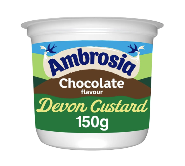 Ambrosia Chocolate Devon Custard Pot 150g