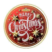 Simpkins Travel Sweets Mixed Fruit Drops "Golden Stars" 200g Tin