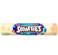Nestle Smarties White Giant Hexatube 120g