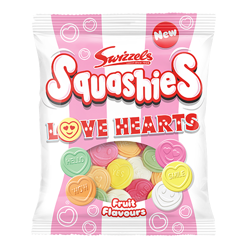 Swizzels Squashies Love Hearts 120g