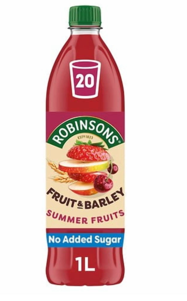 Robinsons Fruit & Barley Summer Fruits 1L