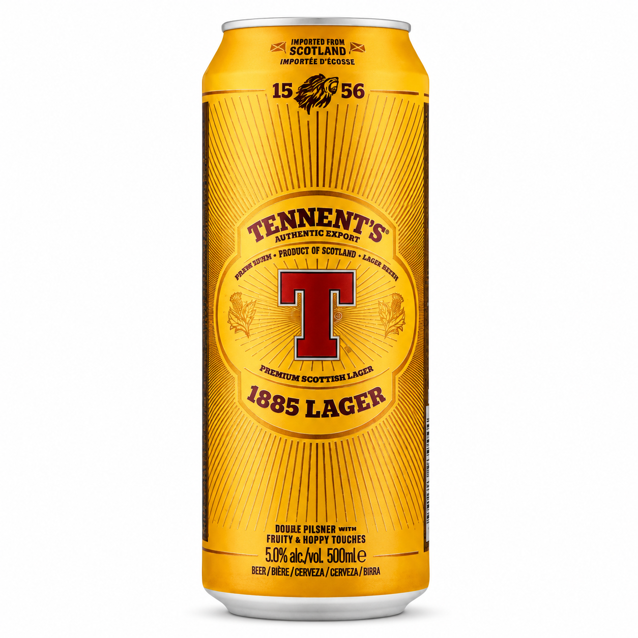 Tennent's Scottish Lager 16.9oz Can
