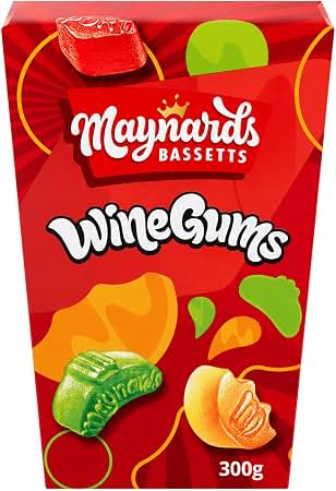 Maynards Bassetts Wine Gums Carton 300g