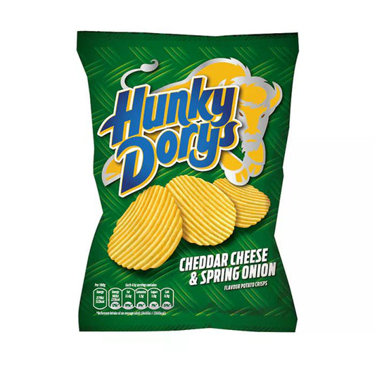 Taytos Hunky Dorys Chedder Cheese & Spring Onion Crisps 37g