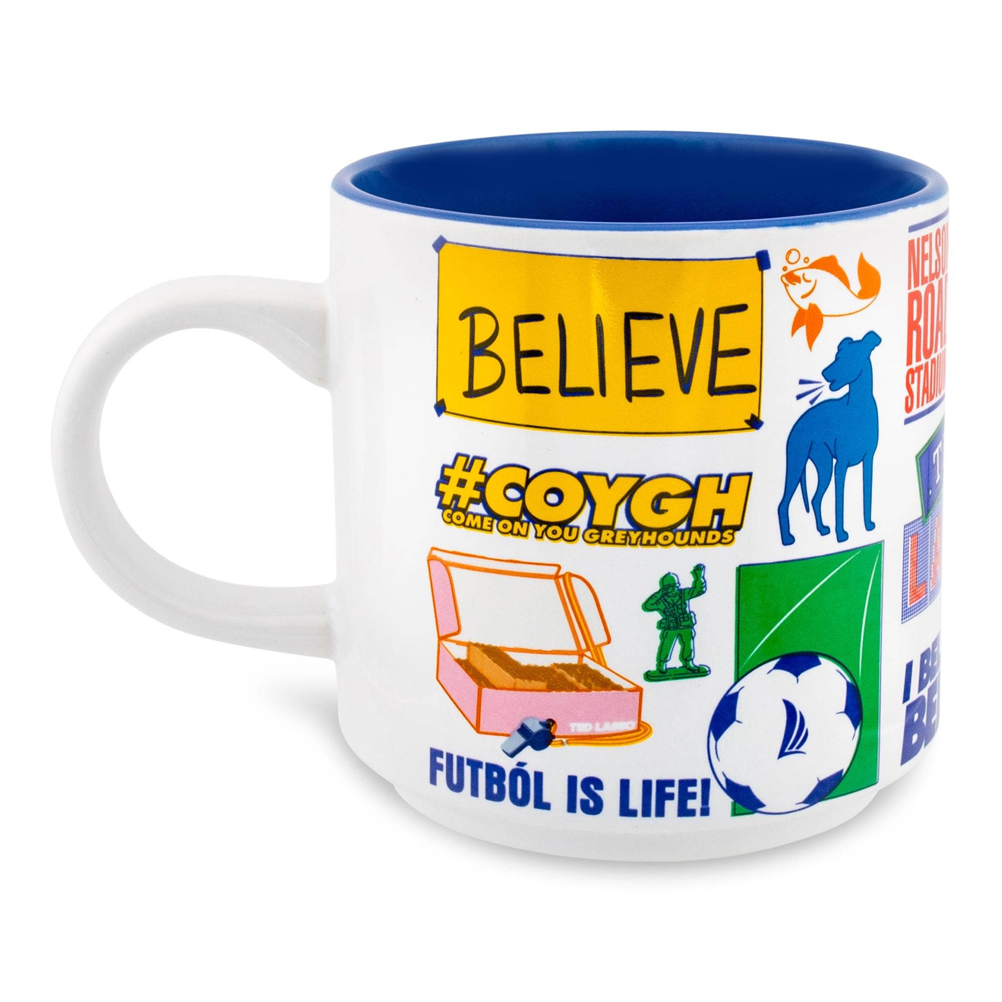 Ted Lasso Icons Ceramic Mug 13oz