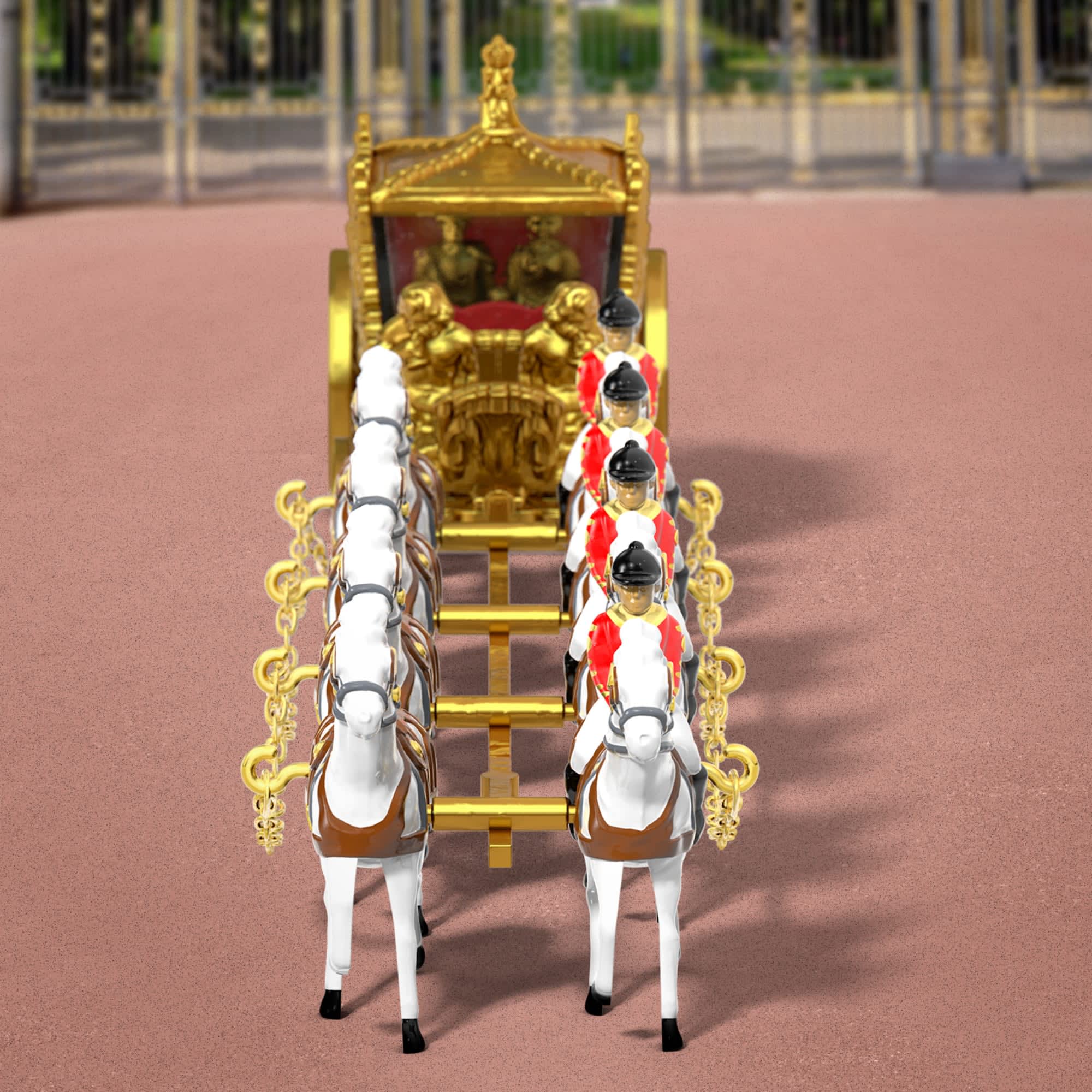 Matchbox Collectors Coronation Gold State Coach | Mattel Creations