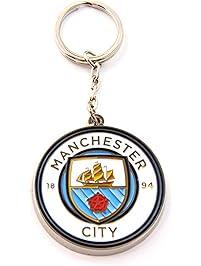 Manchester City FC Logo Keychain