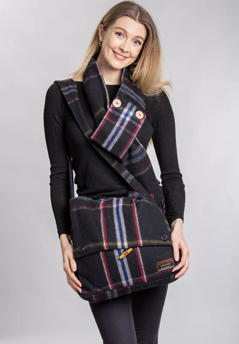 Keri Tartan Messenger Bag - Spirit of the Titanic