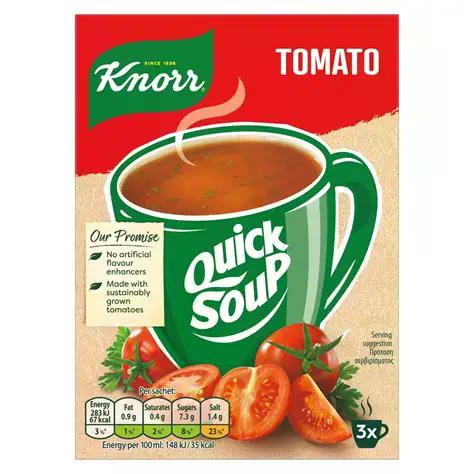 Knorr Quick Soup Tomato 60g (BBE 04/26)