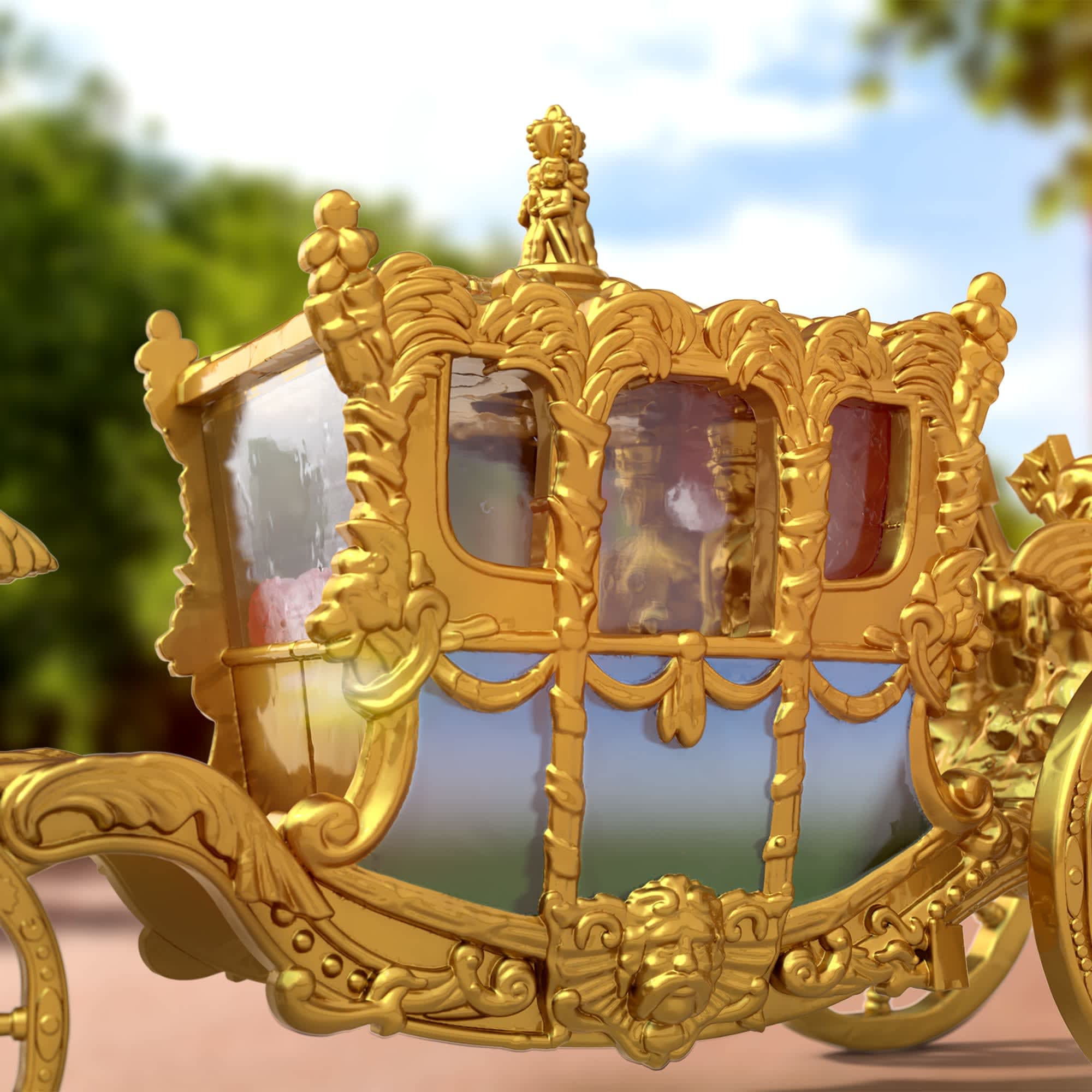 Matchbox Collectors Coronation Gold State Coach | Mattel Creations
