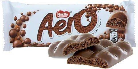 Nestle Aero Chocolate Bar 36g
