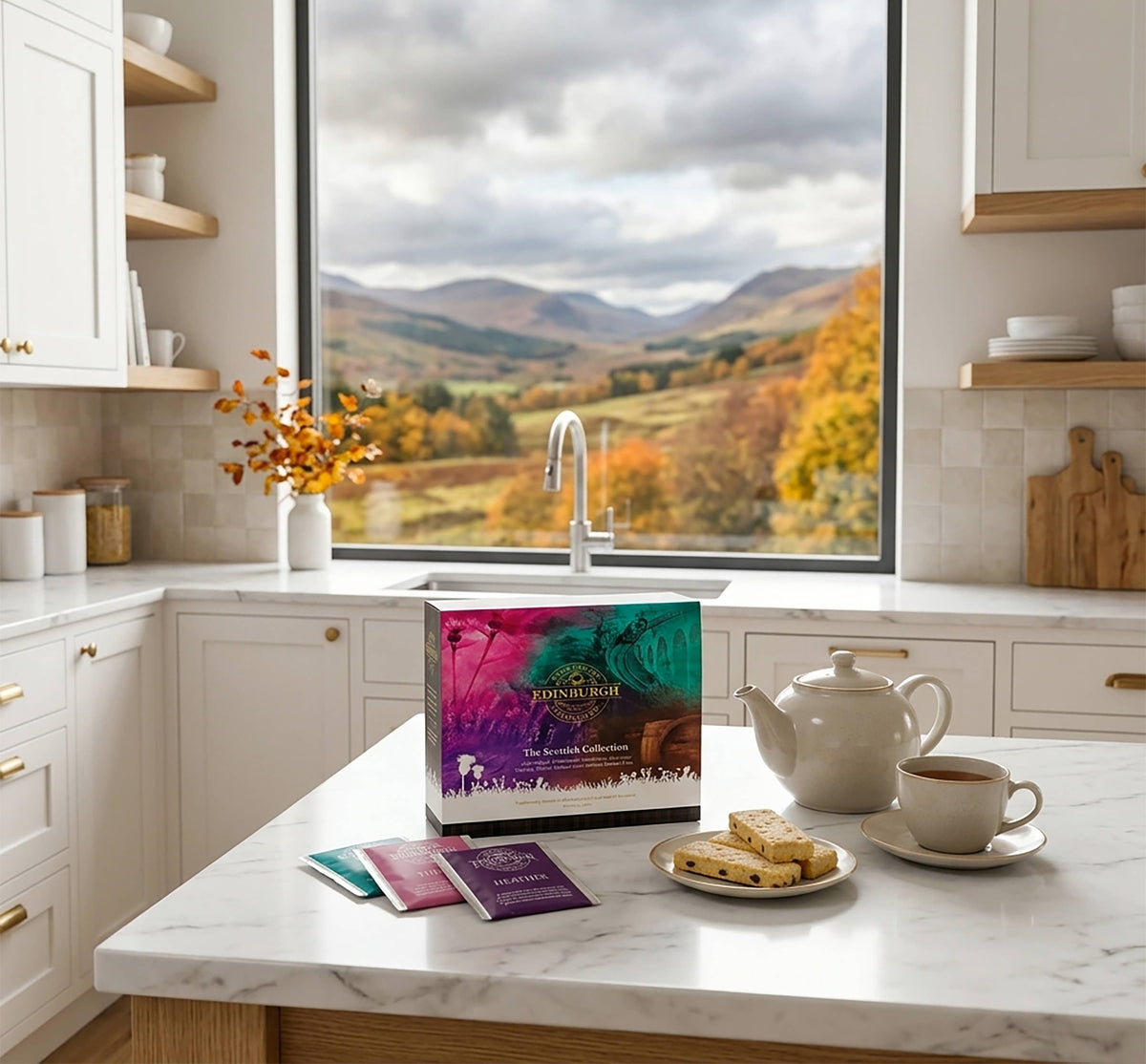 Edinburgh Tea & Coffee Co. Scottish Collection Tea Bags 40ct box