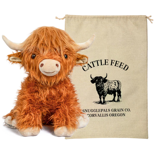 Jumbo Highland Cow SnugglePal