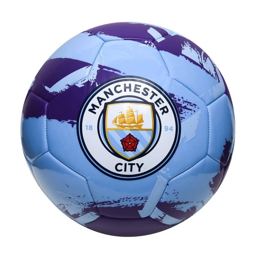 Manchester City FC Brush Official Soccer Ball Size 5