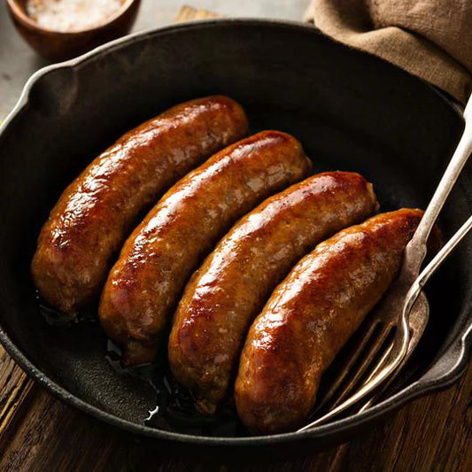 Jolly Posh Beef & Onion Bangers 1lb
