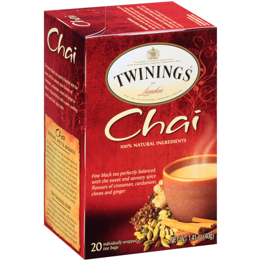 Twinings Chai Tea 20ct