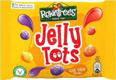 Rowntree's Jelly Tots Sachet 42g