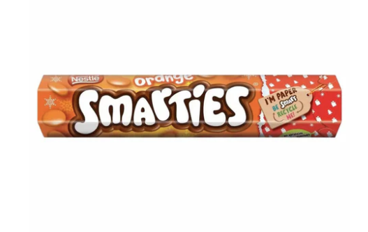 Nestle Smarties Orange Giant Tube 120g
