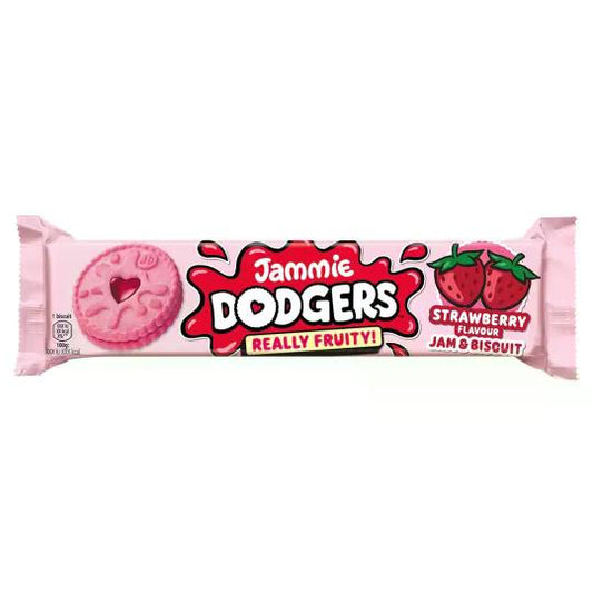 Burtons Jammie Dodgers Fruity Strawberry 140g