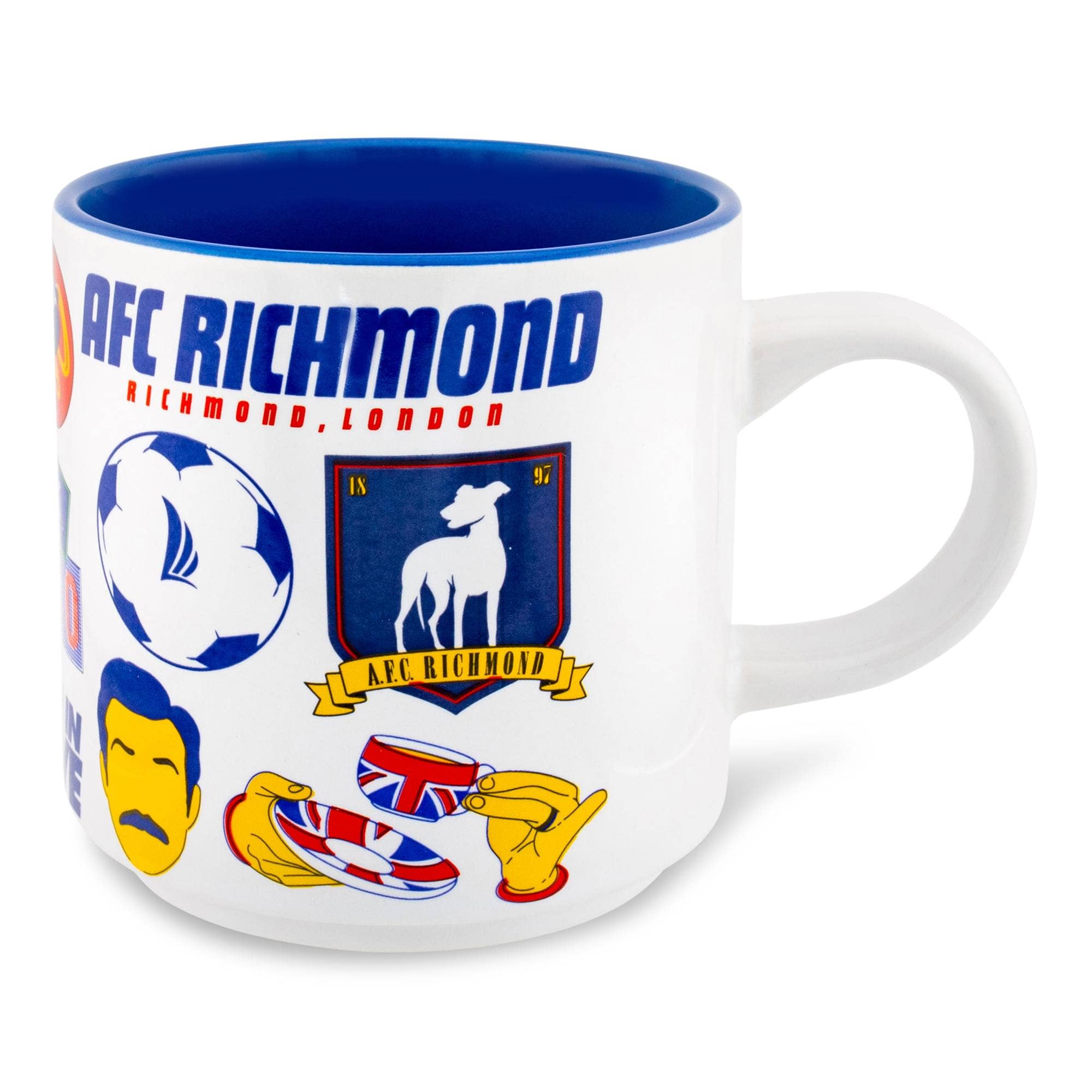 Ted Lasso Icons Ceramic Mug 13oz