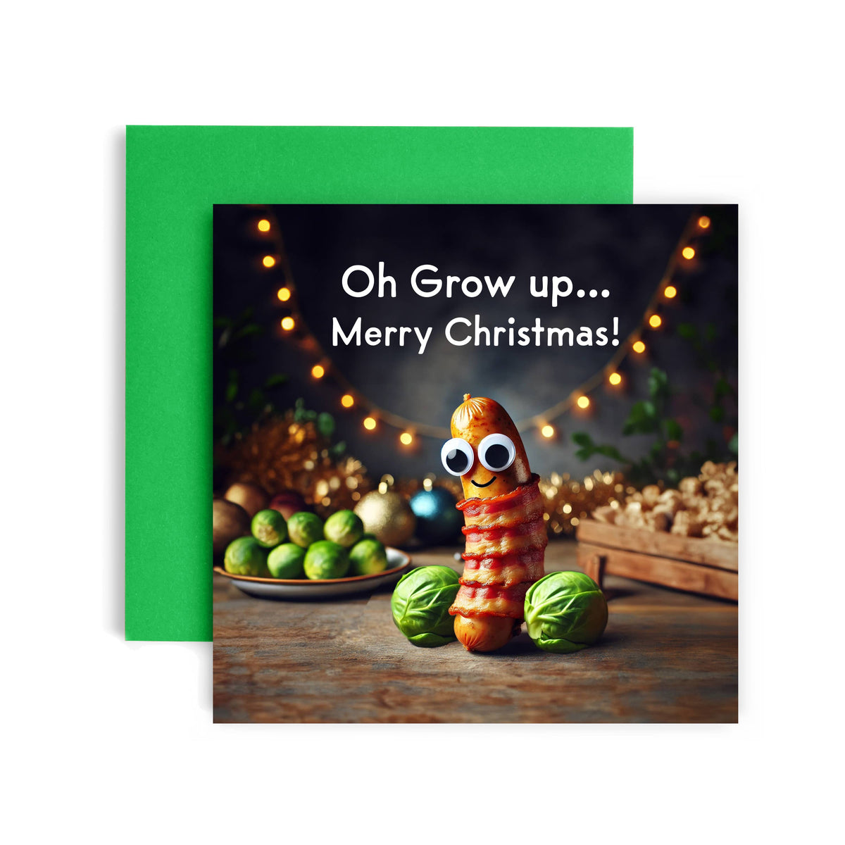 Oh Grow Up Christmas Card
