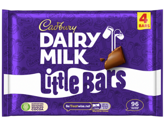 Cadbury Dairy Milk Little Bars 72g