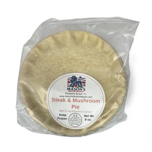 Mason's Steak & Mushroom Pie 8oz