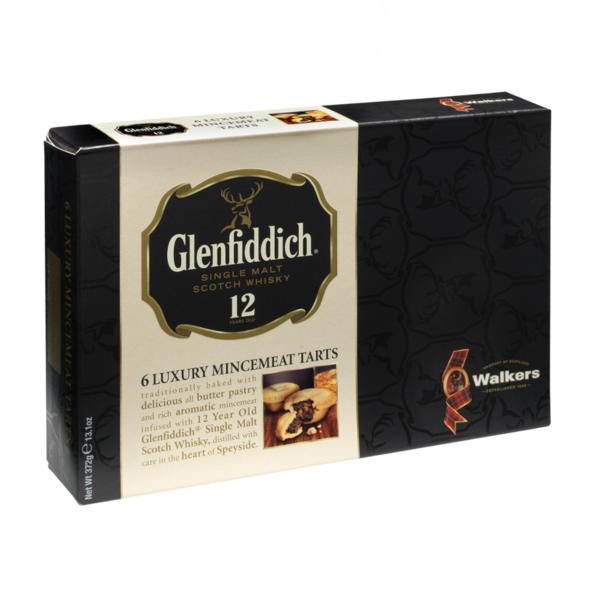 Walkers Glenfiddich Luxury Mincemeat Tarts (Pies) 13oz