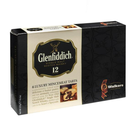 Walkers Glenfiddich Luxury Mincemeat Tarts (Pies) 13oz