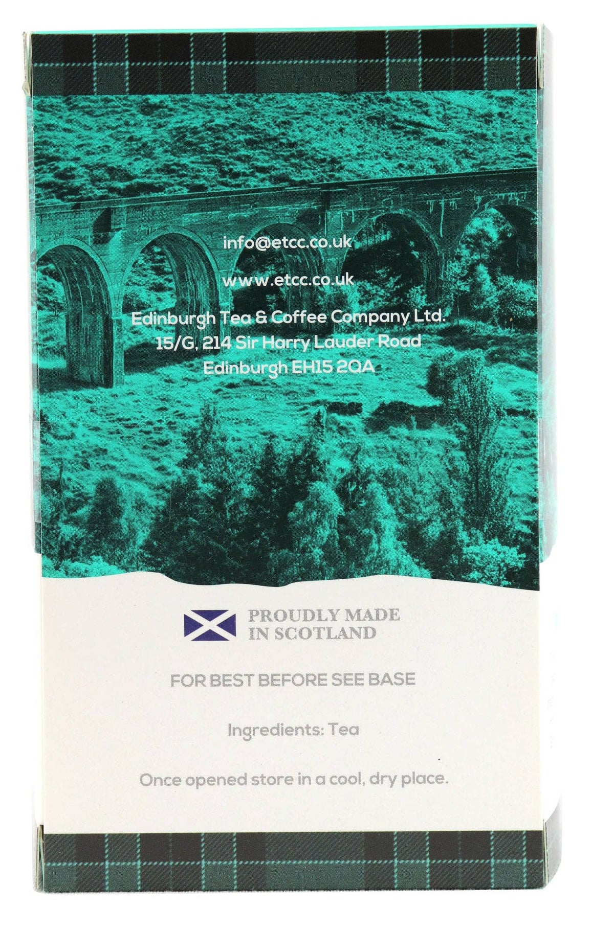 Edinburgh Tea & Coffee Co. Scottish Breakfast Black Tea 25ct box
