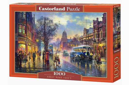 1000 Piece Jigsaw Puzzle, Abbey Road, 1930s, London, England