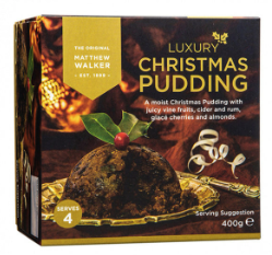 Matthew Walker Luxury Christmas Pudding 400g