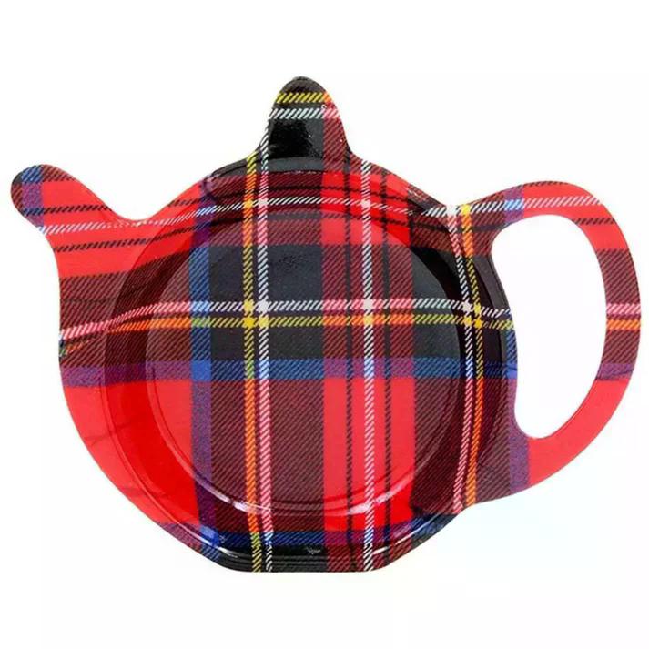 Tartan Tea Bag Tidy