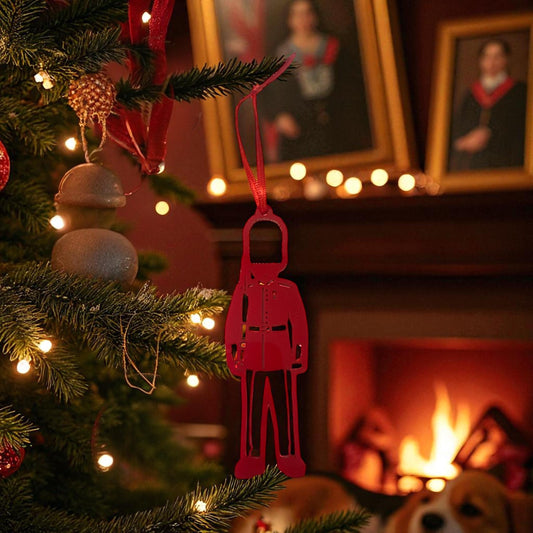 British Royal Guard Acrylic Christmas Ornament