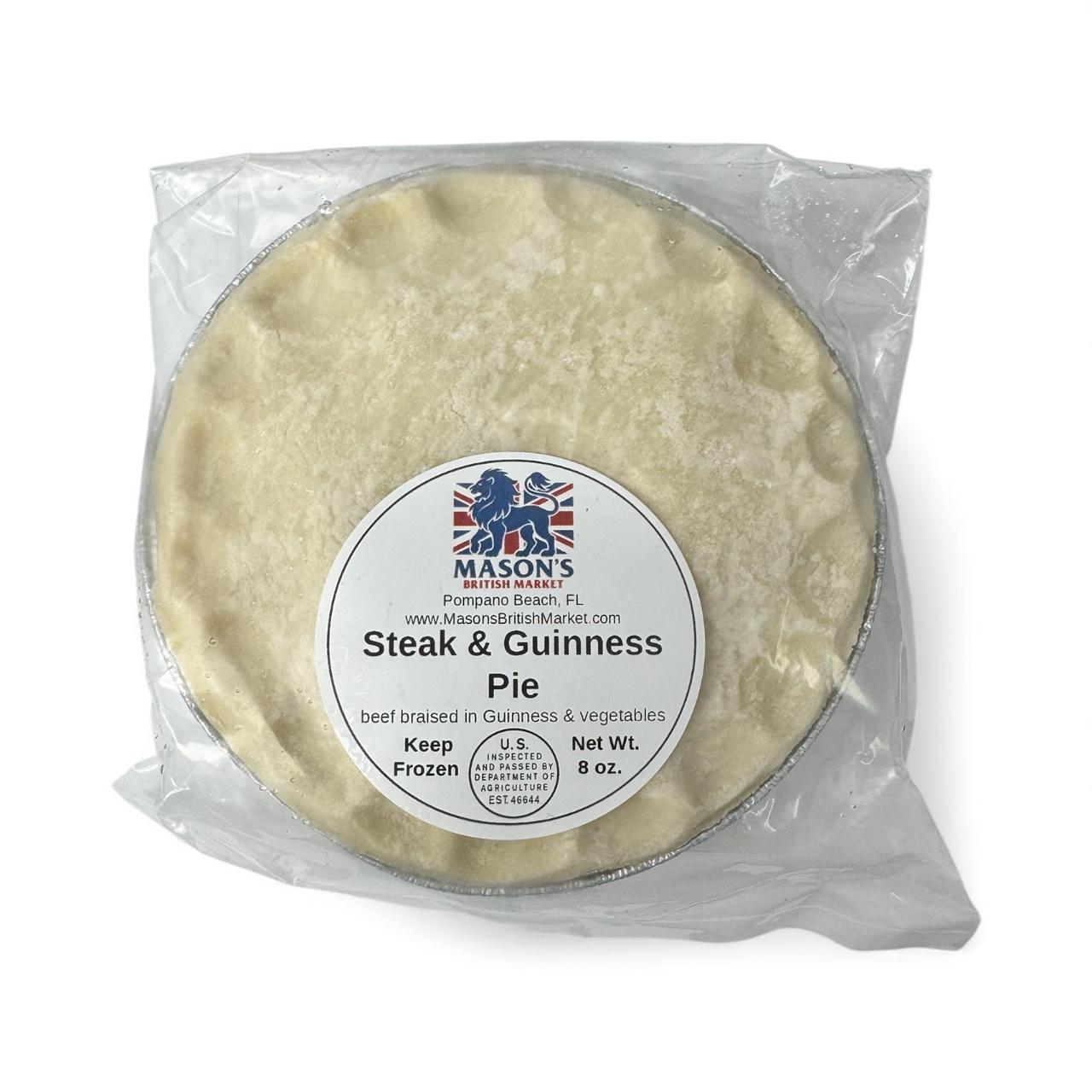 Mason's Steak & Guinness Pie 8oz
