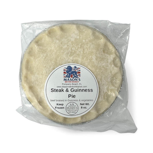 Mason's Steak & Guinness Pie 8oz