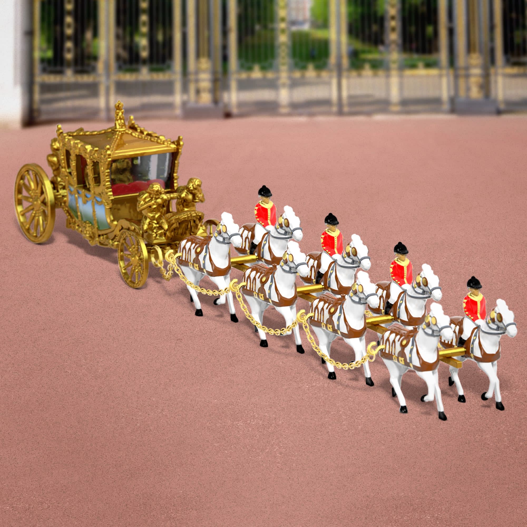 Matchbox Collectors Coronation Gold State Coach | Mattel Creations