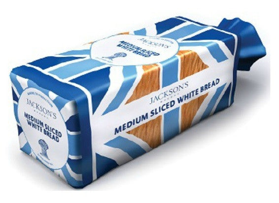 Jackson's - Medium White Sliced Bread 800g
