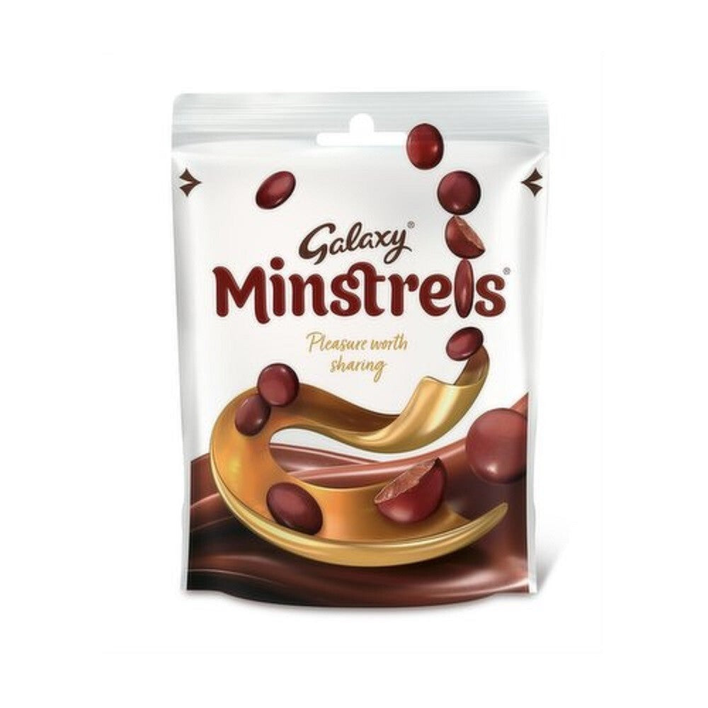 Galaxy Minstrels Milk Chocolate Pouch 118g